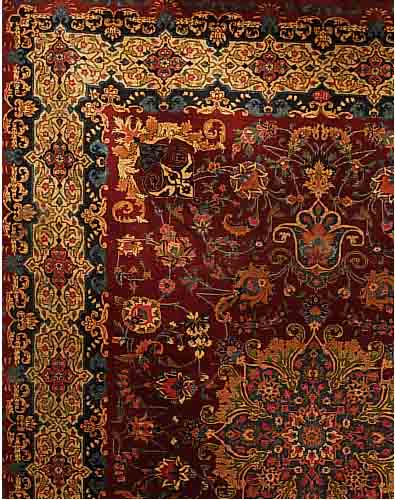 MESCHED-KECHAN, CA. 420 X 312 CM, EHZ 4, CA. 40 JAHRE