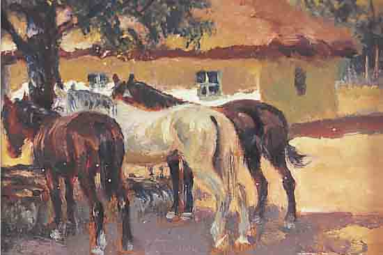 SCHELOUMOFF, AFANASIJ, *1892 KAMENEZ-PODOLSK (UKRAINE) - 1983 STARN- BERG, STUD. AN DER KUNSTSCHULE ODESSA UND DER KAISERL. ...