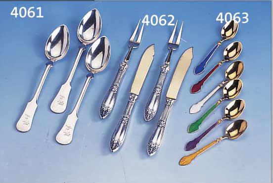12 KAFFEELöFFEL, DEUTSCH NACH 1890, 800ER SILBER, SPATENFORM, BES.-MONOGR., MEISTERMARKE BRUCKMANN & SöHNE, IN ORIG. ETUI OTTO ...