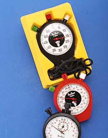 KONVOLUT: 4 EINHANDSTOPPER, 1X HEUER TRACK- STAR, SCHNELLSCHW., METALL VERCHR., BODEN GESCHR., 10ER AUßENTEILUNG, 3X HANHART (2X ...