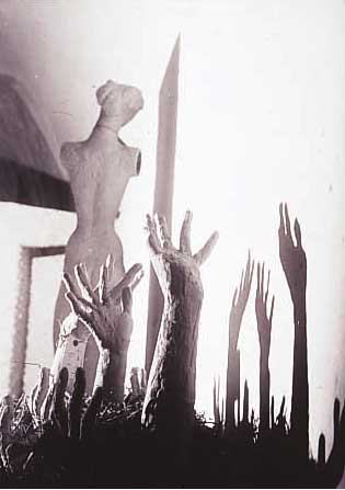WOLS, 1913-1951, ORIGINAL-ABZUG EINER FOTOGRAPHIE, RüCKSEITIG NACHLAßVERMERK, EINMALIGE AUFLAGE FüR DIE GRIFFELKUNST 1995, CA. 21 X ...