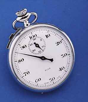 KONVOLUT: 2 EINHANDSTOPPER, 1X ELCO/LEONIDASWATCH MIT FLIGHBACKFKT., DURCH DRüCKER AUßEN 100, METALL VERCHR., 30-MIN.-STOPPZ., 7 ST., ...