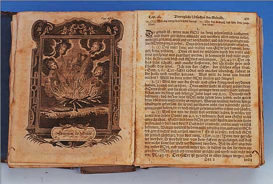 DAS ERSTE BUCH VOM WAHREN CHRISTENTUM, SECHS BüCHER IN EINEM BAND, VON JOHANN ARND, LüNEBURG, O.J., 17. JH., MIT KUPFER- STICHEN ...
