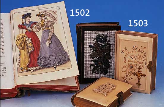 JOURNAL DES DAMES ET DES MODES , HALBJAHRES- BAND JAN.-JUNI 1823 DER BEDEUTENDEN MODEZEIT- SCHRIFT MIT 26 KOLORIERTEN KUPFERTAFELN, LEICHTE ...