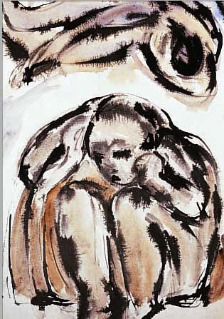 KRANTZ, ERNST, *1889 BARTENSTEIN/OSTPREUßEN-1954 BERLIN, WAR AB 1910 SCHüLER DES LOVIS CORINTH IN BERLIN, STELLTE DORT MIT DER ...