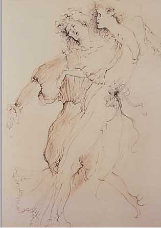 FINI, FINI, LEONOR, 1918-1998, FARBRADIERUNG, ITALIENISCH-ARGENTINISCHE MALERIN, LEBTE VOR- WIEGEND IN PARIS, STAND DEM SURREALISMUS NAHE, HIER: ...