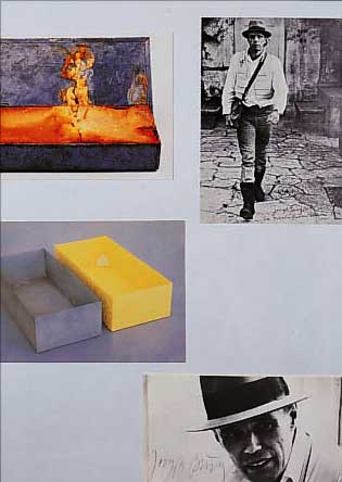 BEUYS, JOSEPH, 1921-1986, KONVOLUT AUS VIER MULTIPLES. EINE HANDSIGNIERT, JE CA. 10 X 15 CM, U.GL.