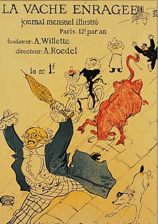 TOULOUSE-LAUTREC, HENRI DE, 1864-1901, VIER FARBLITHOGRAPHIEN, ED. A. SAURET MONTE CARLO, MOURLOT 1966, PP