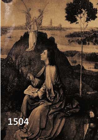 KONVOLUT VON 6 ARBEITEN, BESTEHEND AUS: 1 OFFSET N. RADIERUNG VON REMBRANDT, 1 OFFSET N. E. ÖLBILD V. HIERONYMUS BOSCH, 2 OFFSETS N. FEDER V. ...
