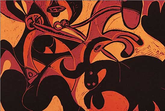 PICASSO, PABLO, 1881 - 1973, KONVOLUT VON 8 FARBLITHOGRAPHIEN NACH FARBLINOLSCHNITTEN, "GITARRENSPIELER U. LIEGENDE", "PICADOR UND ...