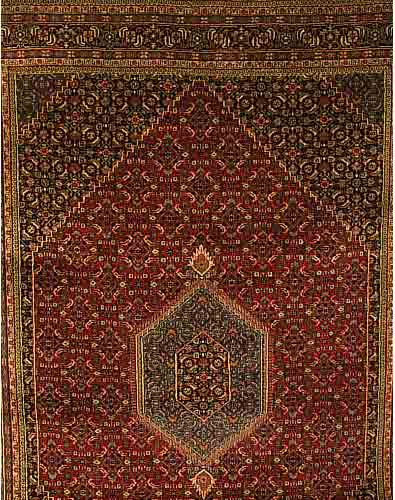 BIDJAR, INDIEN, 357 X 251CM, FLOR WOLLE