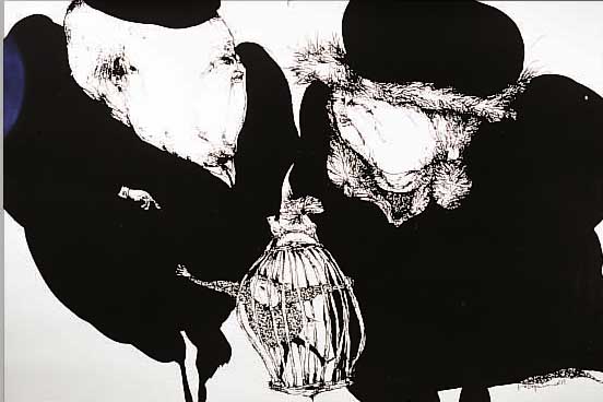 DEGENHARDT, GERTRUDE, OFFSET VON 1969, HANDSIGNIERT UND NUM. 186/200CA. 60 X 84 CM, RäNDER BESCH.
