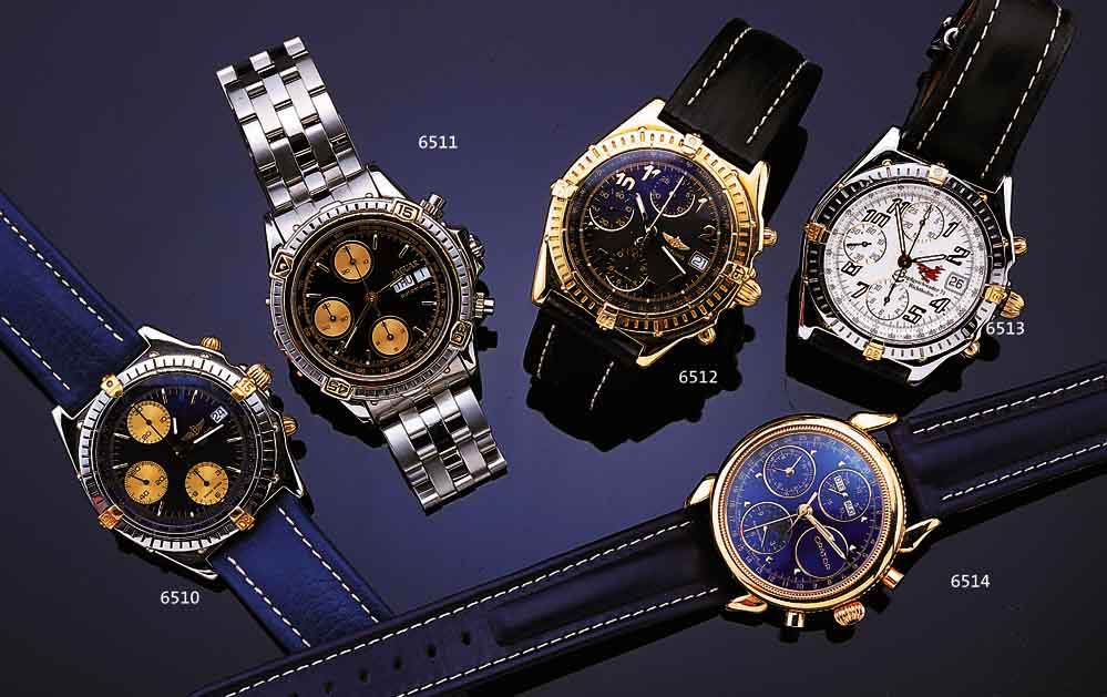 JAGUAR ARMBANDCHRONOGRAPH AUTOMATIK, SCHWEIZUM 1997, UNGETR. LAGERW., EDELST., BODEN U. KRONE GESCHR., BEI FERTIGST. WASSERD. BIS CA. 100 M, ...