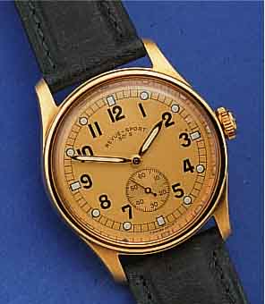 REVUE THOMMEN HERRENARMBANDUHR, UNGETR. LAGERW., SERIE REVUE SPORT, LIMITED EDITION VON 999 STüCK, HIER NR. 424, IN ANLEHNUNG DER 50ER ...