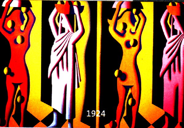 KOSTABI, MARK, GEB. 1960 ESTLAND, LEBT IN NEW YORK, FARBOFFSET, HANDSIGN. UND NUM. 37/100, DAT. 1993, CA. 70 X 100 CM