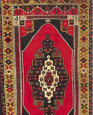 TATASPINAR, TÜRKEI, 183 X 100CM, EHZ 2-3 WOLLE AUF WOLLE, CA.30 JAHRE