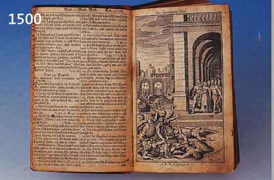 BIBLIA, DIE GANTZE HEILIGE SCHRIFT ALTES UND NEUES TESTAMENT, GREITZ IM VOGTLAND 1736, DURCHGEHEND ILLUSTRIERT, IM 19. JH. NEU GE- BUNDEN, ...
