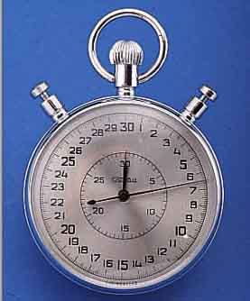 SLAWA EINHANDSTOPPER RATTRAPANTE, SOWJETUIONUM 1988, LAGERBEST., ORIG.-LAGERKASTEN, METALLVERCHR., SCHNELLSCHWINGER, 30-MIN.-STOPPZäH- LER, ...