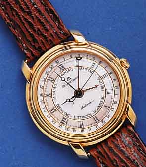MAURICEMAURICE LACROIX HERRENARMBANDUHR, AUTOMATIK MIT MODERNER TAG- UND DATUMANZEIGE (TAG DEM UHRZEIGERSINN ENTGEGENRASTEND), METALL HART- ...
