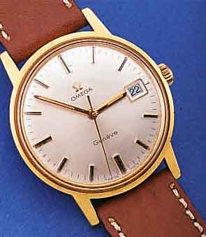 KONVOLUT: 2 OMEGA HERRENARMBANDUHREN, BEIDE METALL M. GG-AUFL., BEIDE EDELST.-BöDEN GE- SCHR., 1X AUTOMATIK, KAL. 560 UM 1964, INCABL.STOßGES., ...