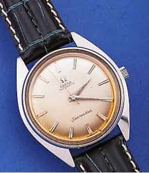 KONVOLUT: 2 OMEGA HERRENARMBANDUHREN, BEIDE EDELST., BöDEN GESCHR., 1X SEAMASTER 600, HANDAUFZUGKAL. 601, UM 1969, 1X SEAMASTER, KAL. 552, ...