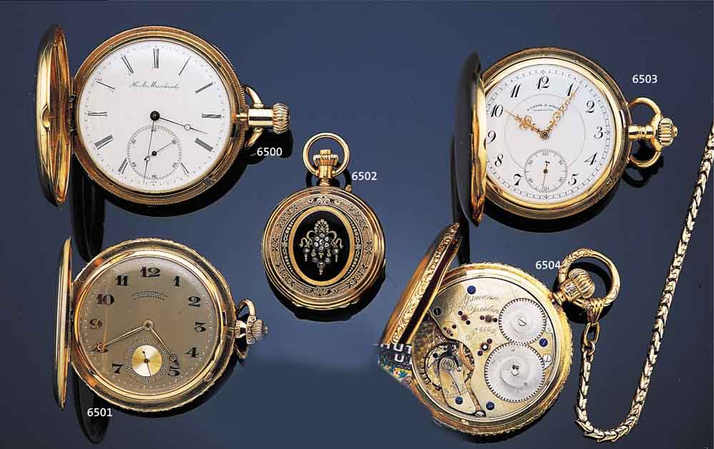 DEUTSCHE UHRENFABRIKATION GLASHÜTTE A. LANGE &SÖHNE HERRENTASCHENUHR SAVONETTE, DEUTSCH- LAND UM 1929, GG 585/000, RAND WIE PENDANT U. BüGEL ...