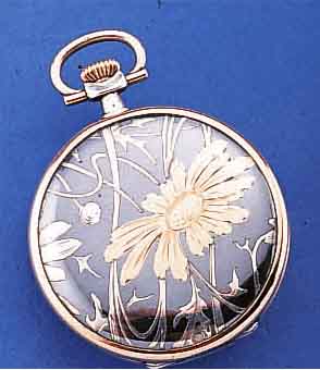 LONGINES HERRENTASCHENUHR SAVONETTE, SCHWEIZFüR DEN LATEINAMERIK. MARKT UM 1918, 900ER TULASILBER, BEIDS. BLüTENDEKOR, RäNDER SOWIE EINE ...