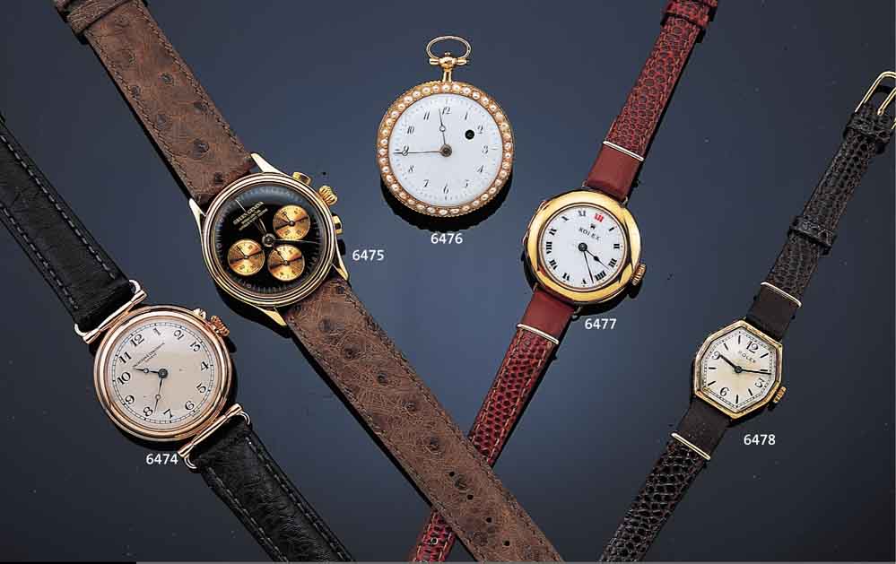 VACHERON & CONSTANTIN ARMBANDUHR, REF.-NR. 358387, SCHWEIZ UM 1916, RG 585/000, AKTUELL REMONTIERT, SCHARNIERBODEN, BEWEGL. BANDANST.,GLASR. ...