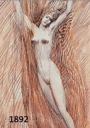 PROF. ERNST FUCHS, GEB. 1930 IN WIEN, DREI FARBLITHOGRAPHIEN AUS DER MAPPE: VON JAHWE, 1982, MONOGR., JE CA. 29 X 22 CM, PP