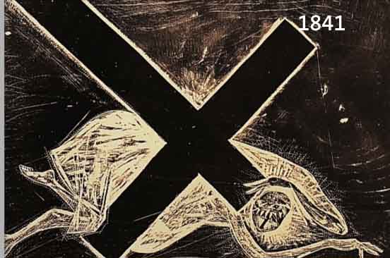 HANSEN-BAHIA, KARL-HEINZ, 1915-1978, KREUZWEG, HOLZSCHNITT, RE. U. HANDSIGN., NUM. 27/100, CA. 30,5 X 40,5 CM, PP