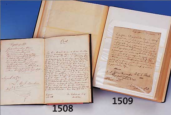 SAMMLUNG AUS 13 BRIEFEN, DEUTSCH, UM 1850, HANDGESCHRIEBEN UND GESIEGELT, ALTERSüBLICHER ZUSTAND, VERSCH. GRößEN