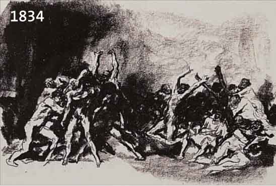 MAYRSHOFER, MAX, 1875 MüNCHEN-1950, PANIK, LITHOGRAPHIE, HANDSIGN., BETITELT UND NUM. 10/50, CA. 16,5 X 22 CM, PP, U.GL., R.