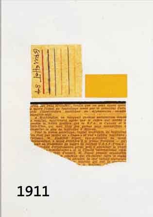 GRUCHGRUCHOT, HEINZ, GEB. 1918 BRESLAU-1992, ZAHLREICHE AUSSTELLUNGEN U.A. IM HAUS DER KUNST MÜNCHEN, HIER: COLLAGE VON 1984, AUF BÜTTEN, ...