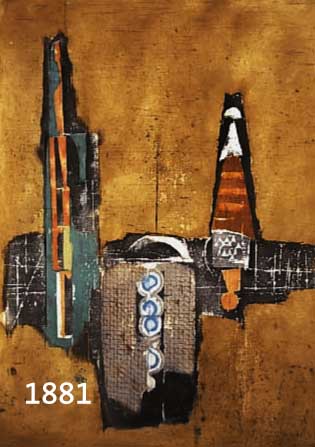 FRIEDLäNDER, JOHNNY, KOMPOSITION, FARBLITHOGRAPHIE, HANDSIGNIERT UND NUM. 59/135, CA. 59 X 45 CM, PP, U.GL., R.
