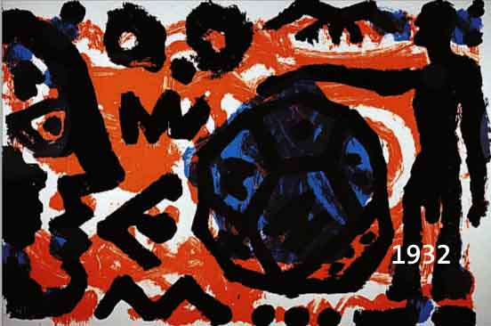 PENPENCK, A.R., GEB. 1939, PLATOS WELT, FARBSIEBDRUCK, HANDSIGN. UND NUM. 5/10, BLATTGR. CA. 79 X 105 CM, U.GL., R.