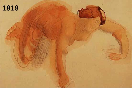 RENOIR, AUGUSTE, 1841-1919, VIER FARBLITHOGRAPHIEN AUS: LA VARENDE, EDITIONS ROMBALDI PARIS 1949, FRAUENAKTE, AUS EINER ...