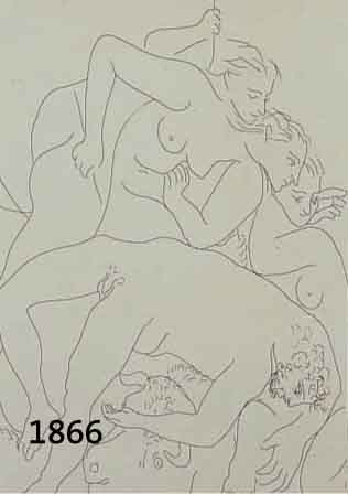 PICASSO, PABLO, 1881-1973, DREI LITHOGRAPHIEN NACH DER AUFLAGE AUS: LES METAMORPHOSES D'OVIDE, EDITIO SERVICE GENF, ...