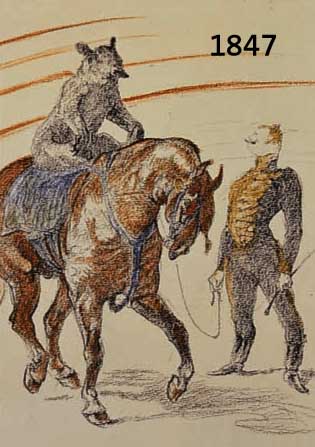 TOULOUSE-LAUTREC, HENRI DE, 1864-1901, DREI FARBLITHOGRAPHIEN, MOURLOT, A. SAURET PARIS 1956, JE CA. 23 X 18 CM, PP X 23 CM, PP