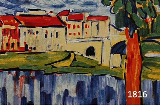 VLAMINCK, MAURICE DE, 1876-1958, DREI FARBLITHOGRAPHIEN, ED. ANDRE SAURET, MOURLOT PARIS 1958, JE CA. 17,5 X 24 CM, PP