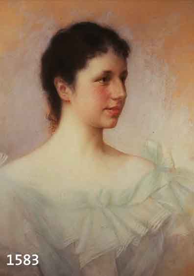 KOERNER, EDMUND, 1873 DRESDEN, DRESDENER BILDNIS- UND GENREMALER, STUDIERTE AN DER DRESDENER AKADEMIE BEI GOTTHARDT KUEHL,AN DER ...