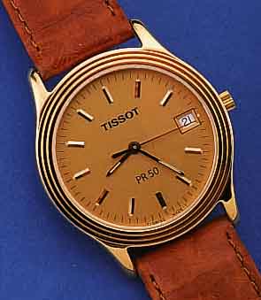 SET: 2 TISSOT ARMBANDUHREN FüR DAMEN UND HERREN, GLEICHES DESIGN, SERIE PR50, METALL HARTVERG., EDELST.-BöDEN GEDR., SAPHIRFLACH- GL., ...