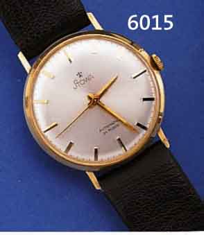 STOWA HERRENARMBANDUHR AUTOMATIK, GG 585/00025 ST., ZENTRALROTOR, BASISKAL. PUW 1360, STOßGES., UNGETR. LAGERW., DEUTSCHLAND UM 1966, ...