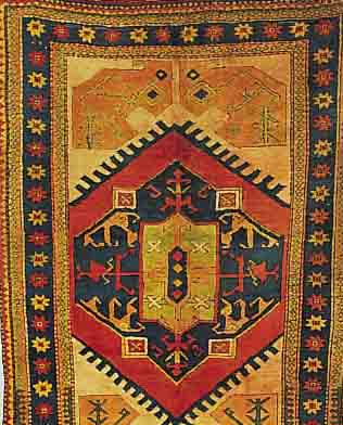KARS, TüRKEI, 237 X 156CM, EHZ 3 WOLLE AUF WOLLE, CA.30 JAHRE