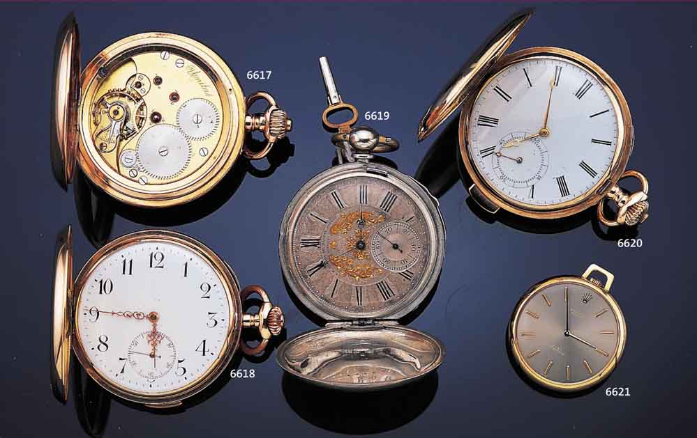 UNITAS HERRENTASCHENUHR SAVONETTE, DEUTSCH- LAND/SCHWEIZ UM 1895, ROSE-G. 585/000, BEIDE SCHALEN SYM. GUILL., MONOGR.-SPIEGEL AUFWEND. UMRANDET M. ...