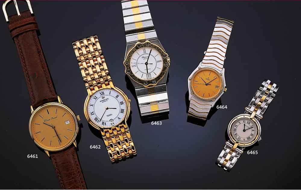 EBEL DAMENARMBANDUHR SPORT CLASSIC, EDELST.-EINSCHALENGEH., GET. A-WELLE, GOLDKRONE U. GOLDLüNETTE, SAPHIRFLACHGL., HIGH-TECH-QUARTZ-W. M. ...