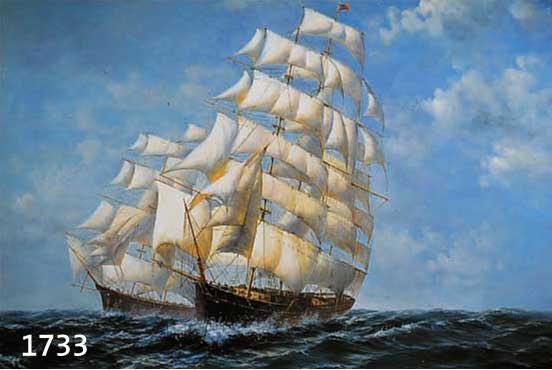 UNBEKANNTER KÜNSTLER, 2. HÄLFTE 20. JH., ÖL/LWD., ZWEI SEGELSCHIFFE AUF BEWEGTER SEE, 60 X 70 CM, UNLESERLICH SIGNIERT,R.