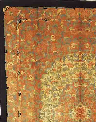 CHINA ALT, 420 X 305CM, EHZ 2 FLOR WOLLE, UM 1930.