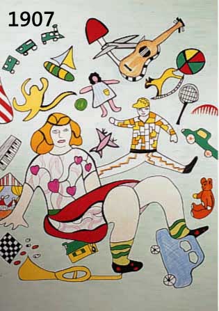 NIKI DE ST. PHALLE, GEBOREN 1930 IN NEUILLY- SUR-SEINE, HEUTE LEBT SIE IN DER TOSKANA, FARBLITHOGRAPHIE, HANDSIGN. U. NUM. 62/250, CA. 56 X 76 ...