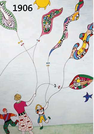 NIKI DE ST. PHALLE, GEBOREN 1930 IN NEUILLY- SUR-SEINE, LEBT HEUTE IN DER TOSKANA, FARBLITHOGRAPHIE, HANDSIGN. U. NUM. 116/250, CA. 56 X 76 ...