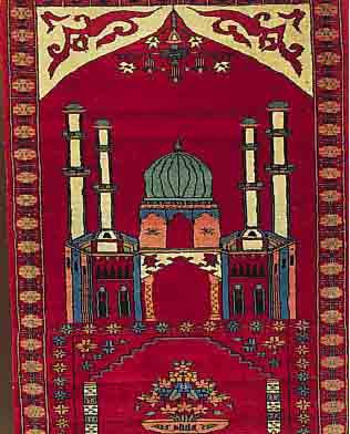 PAKISTAN FEIN, 118 X 79CM, EHZ 2 FLOR WOLLE, CA.20 JAHRE
